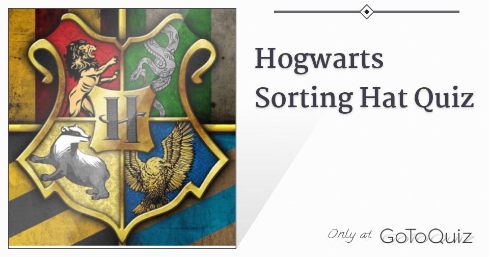 Hogwarts Sorting Hat Quiz