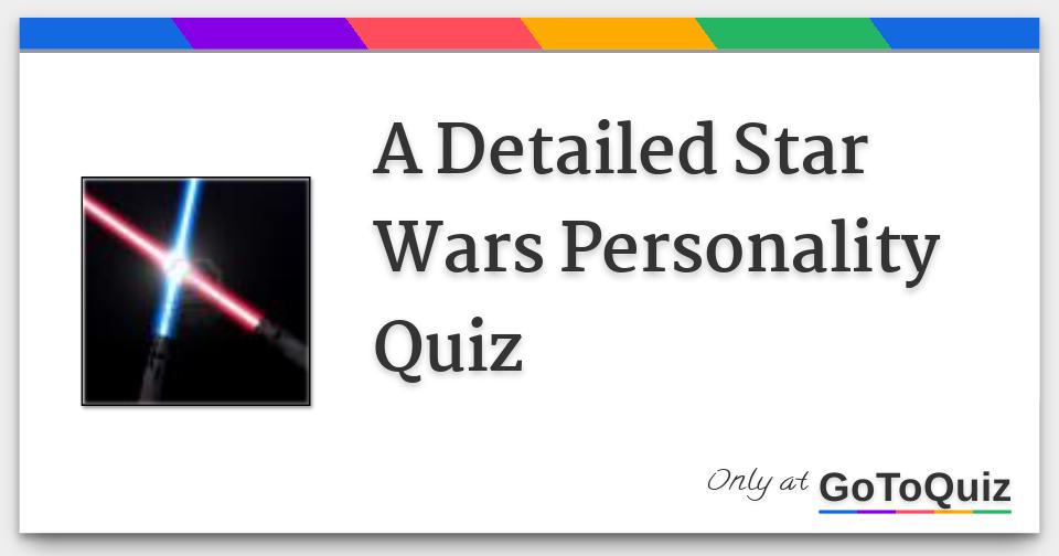 Mein star wars life quiz