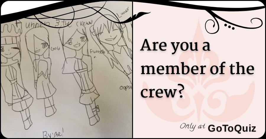 Are You A Member Of The Crew - the crew quiz roblox amino