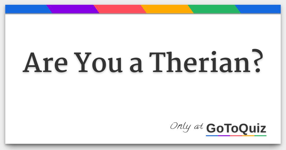 Therian Test