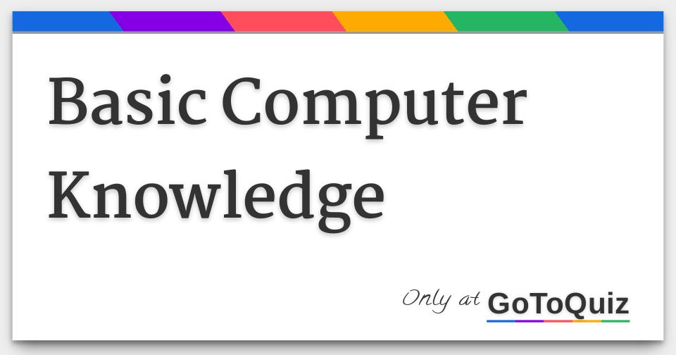 basic-computer-knowledge