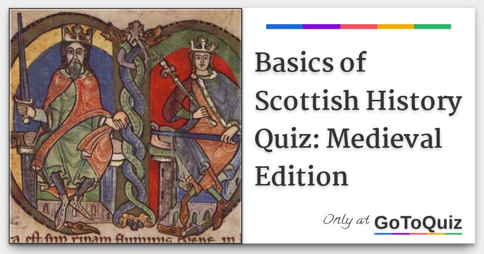 Medieval History Quiz: Part One