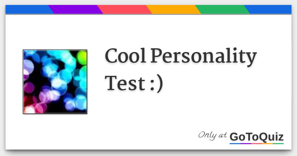 cool-personality-test