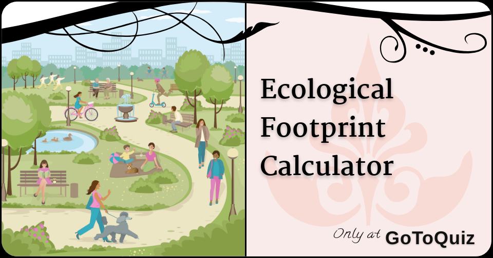 Ecological Footprint Calculator