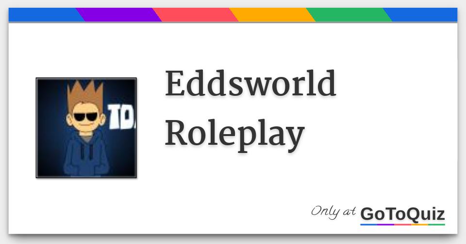 Eddsworld Personality Quiz Quizzes