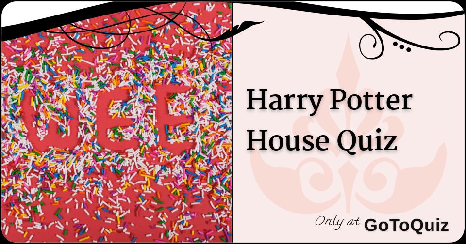 house quiz harry potter kids