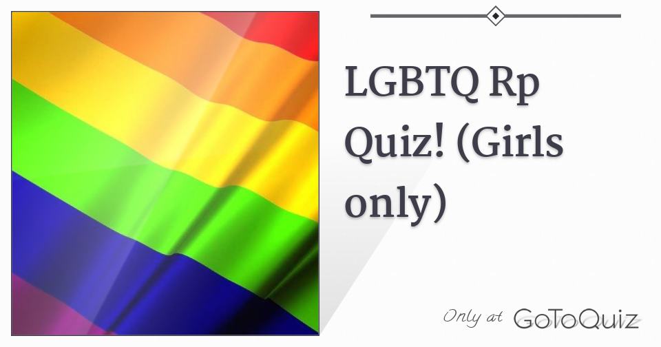 the gay test for girl