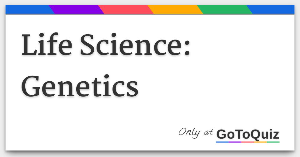 life-science-genetics