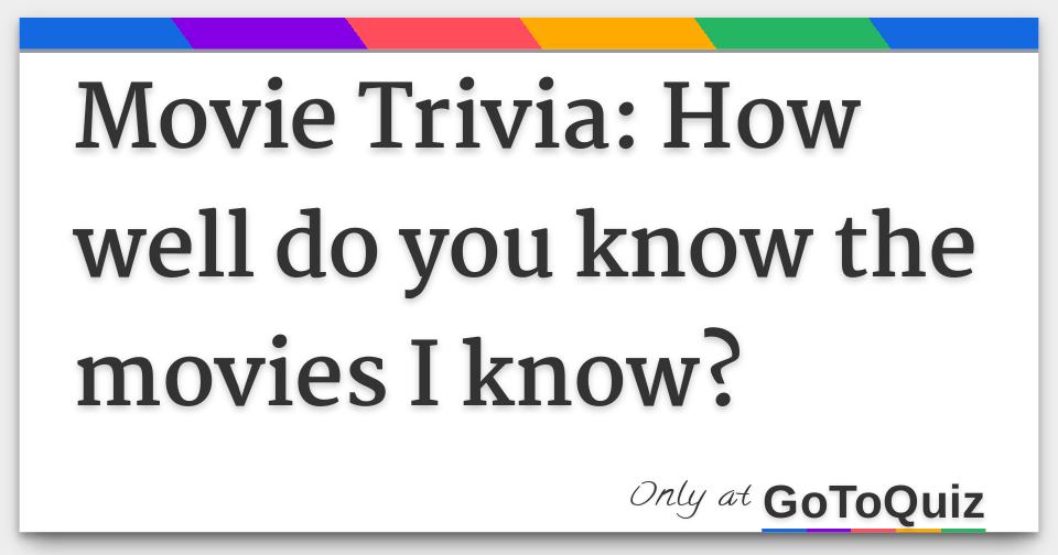 trivia about movie quotes