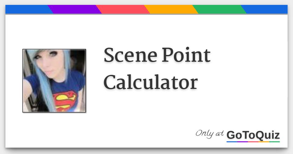 scene-point-calculator