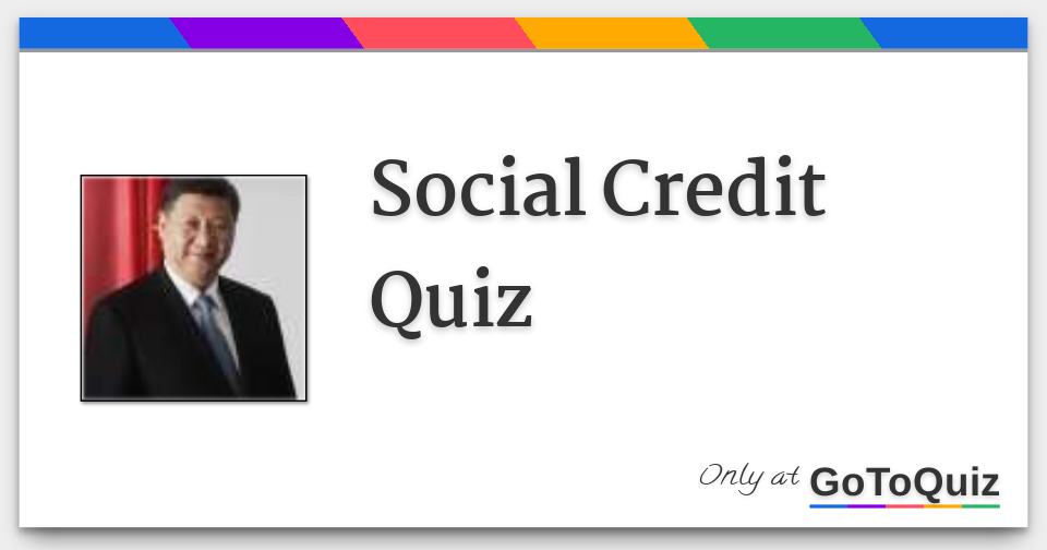 social-credit-quiz-answers