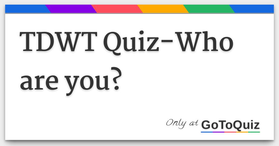 Which Total Drama World Tour Contestant Are You? Quiz - ProProfs Quiz