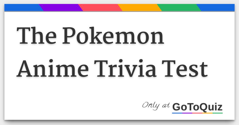 Trivia quiz: Anime Test — play online for free on Yandex Games