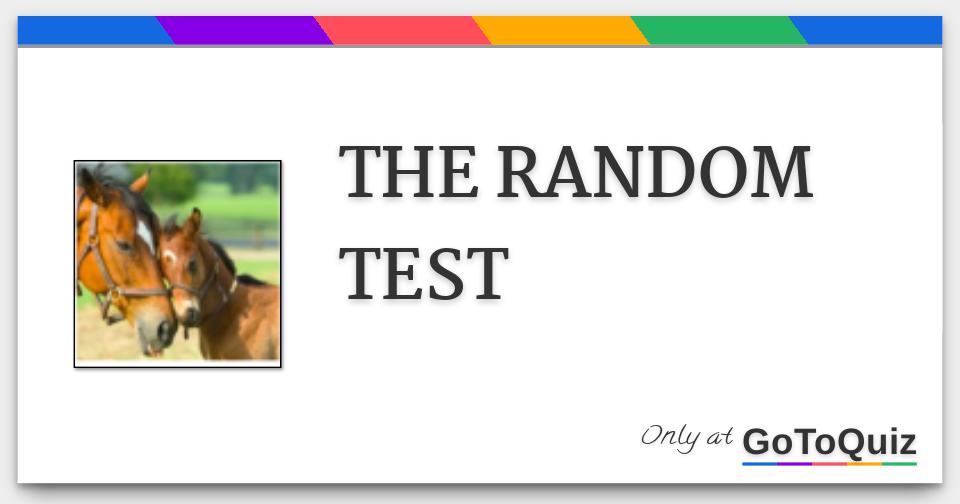 the-random-test