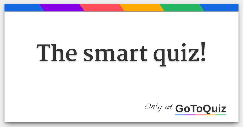 the-smart-quiz