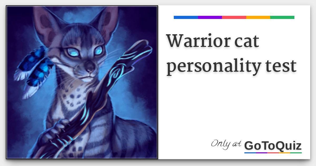 warrior cat personality test