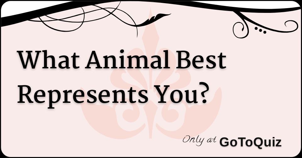 what-animal-represents-your-personality