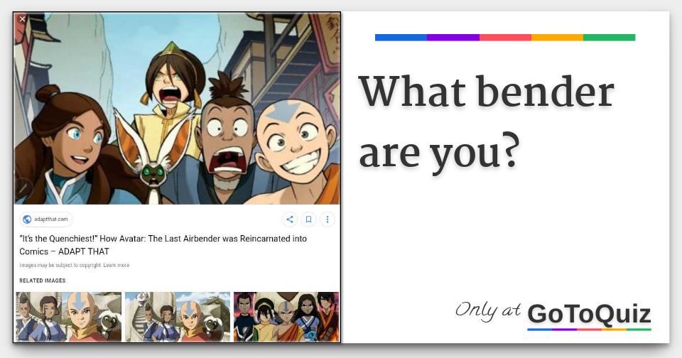 Tổng hợp hơn 53 hình ảnh avatar the last airbender quiz which bender