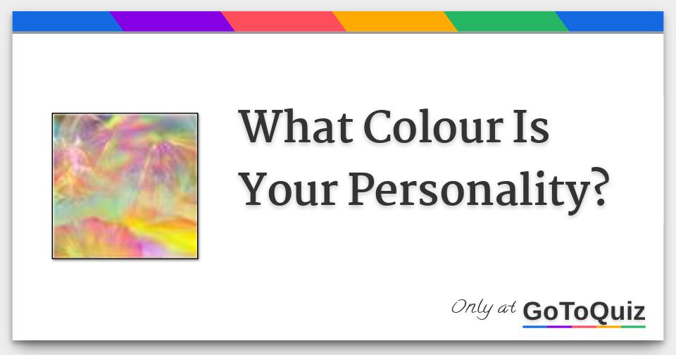 what-colour-is-your-personality