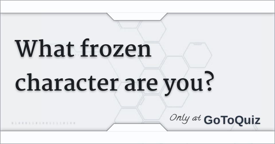 what-frozen-character-are-you