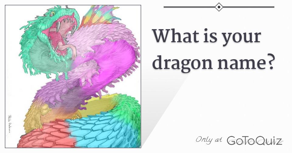 What Is Your Dragon Name