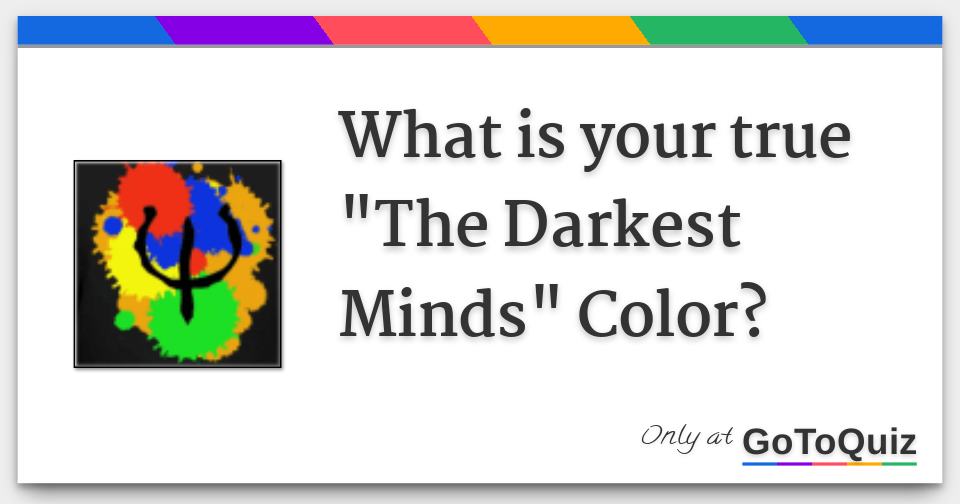 What do the colors mean in the darkest minds The Meaning Of Color