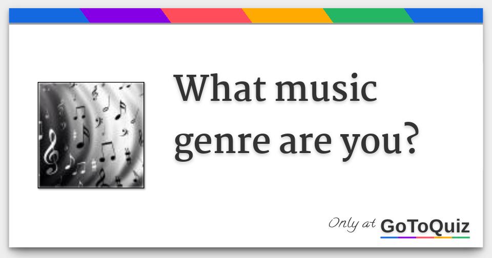 What Electronic Music Genre Are You