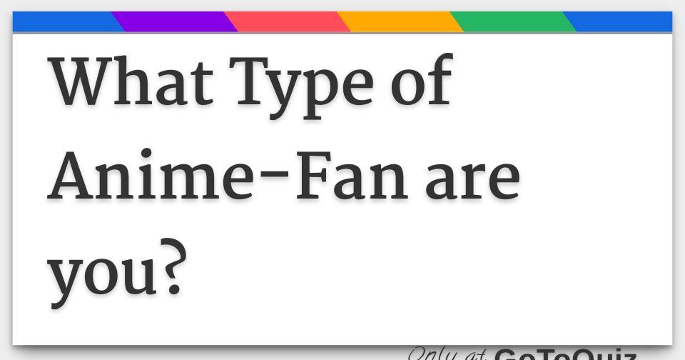 Torimo Jori on X: What kind of anime fan are you?🤨🥺   / X