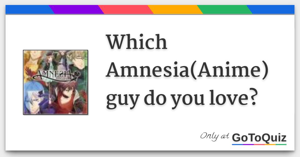 do i have amnesia quiz