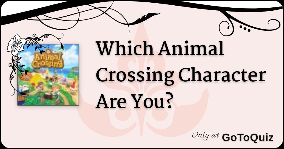 which-animal-crossing-character-are-you