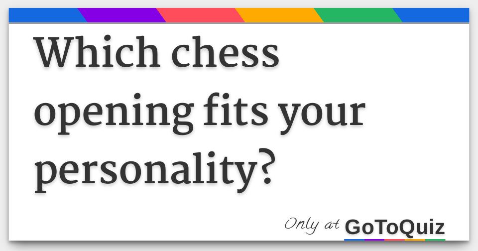 Chess Openings Quiz