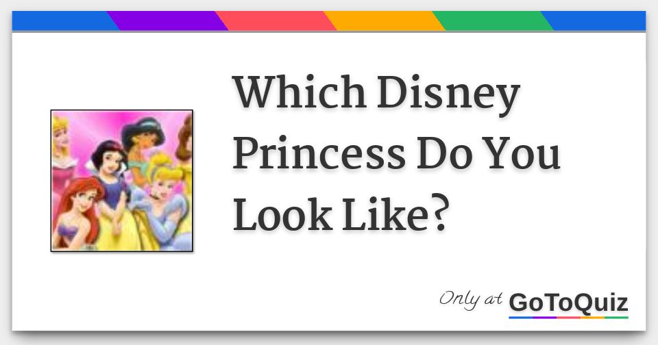 which disney princess am i most like