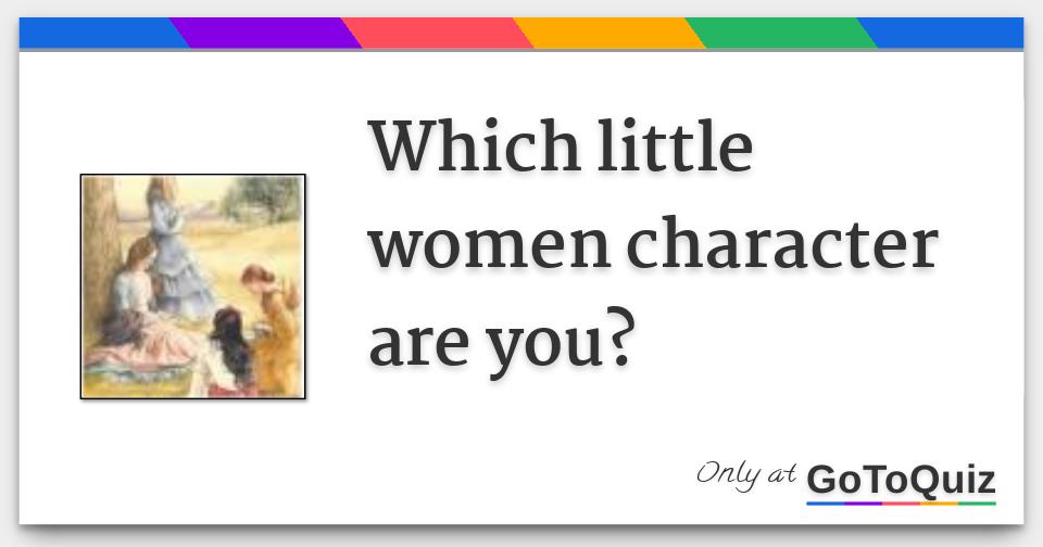 which little women character are you