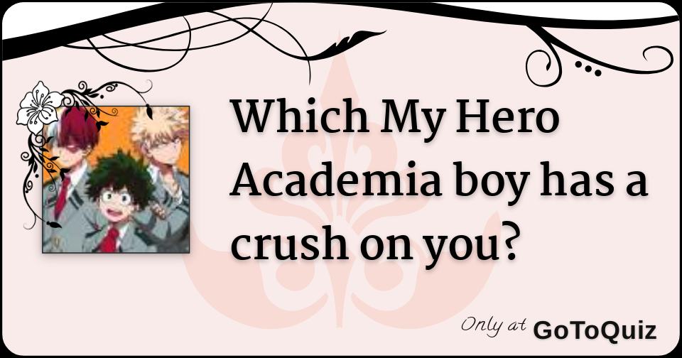 Which Tokyo Revengers boy has a crush on you? - Quiz