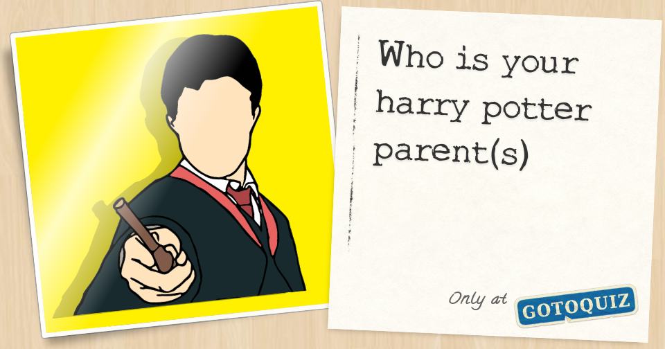 quiz harry potter kids and parents