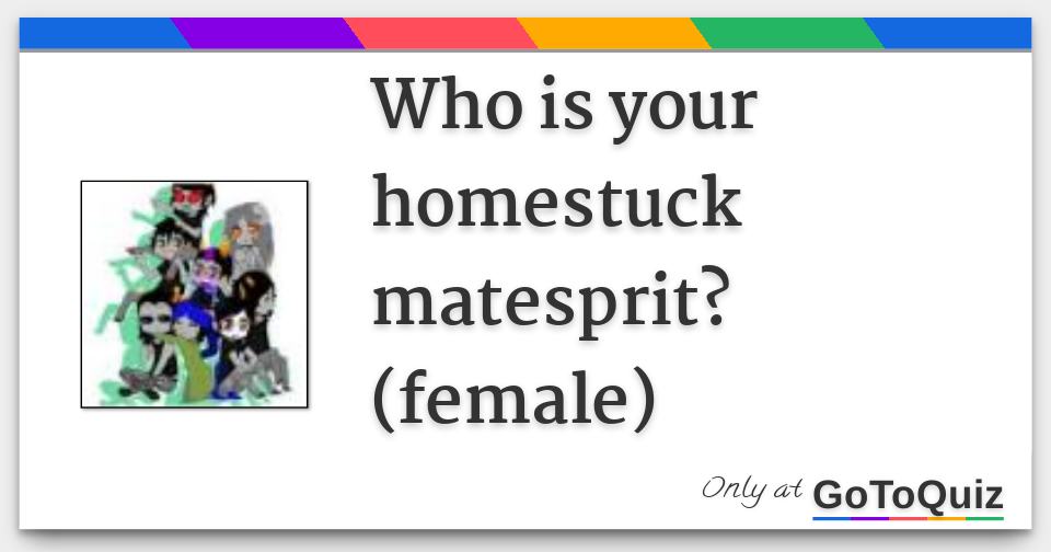 Homestuck Quiz: Matesprit (Namorado)