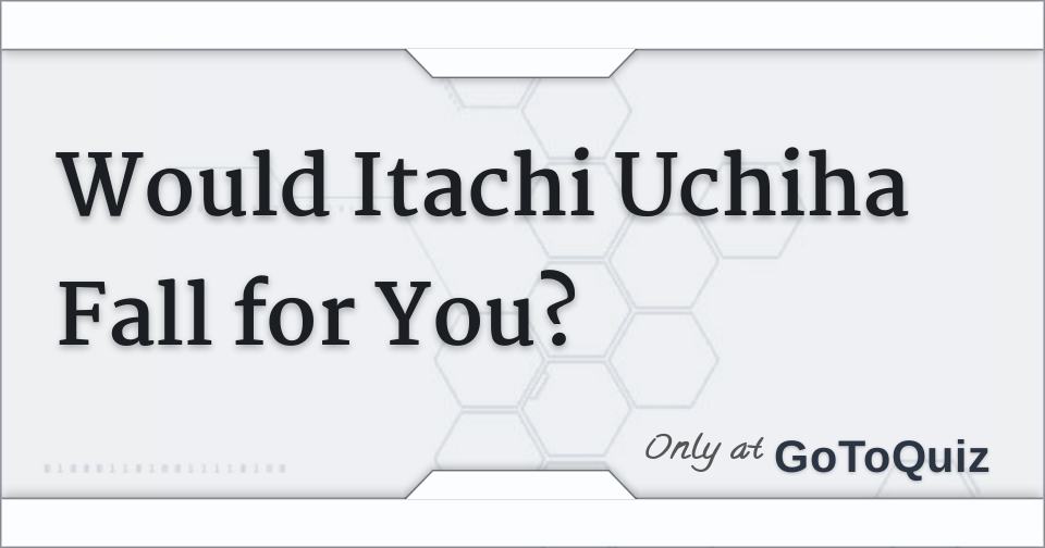 Quiz Itachi Uchiha
