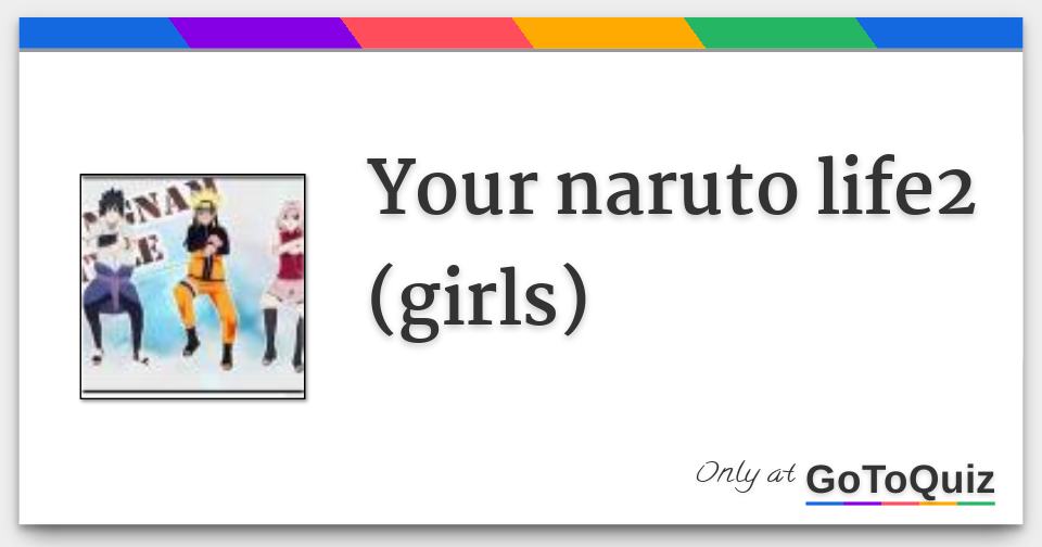 Only naruto quizzes for girls The Hardest